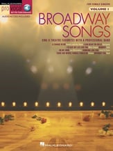 Broadway Songs piano sheet music cover